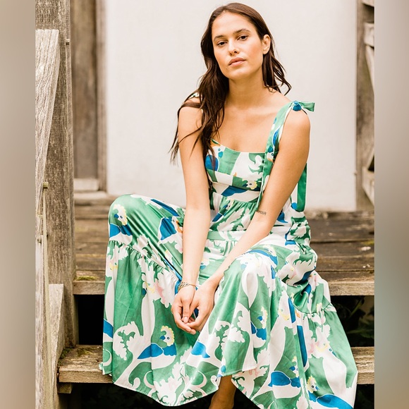 Traffic People The Big Year Lily Maxi Dress – Size Small - Picture 3 of 12